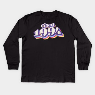 1994 Birthday Kids Long Sleeve T-Shirt